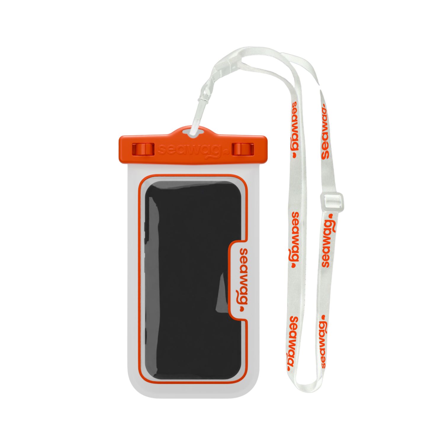 Seawag-Universal-Waterproof-Case-for-Smartphone-Orange-White-Online-Buy-India - Hey Jimmy